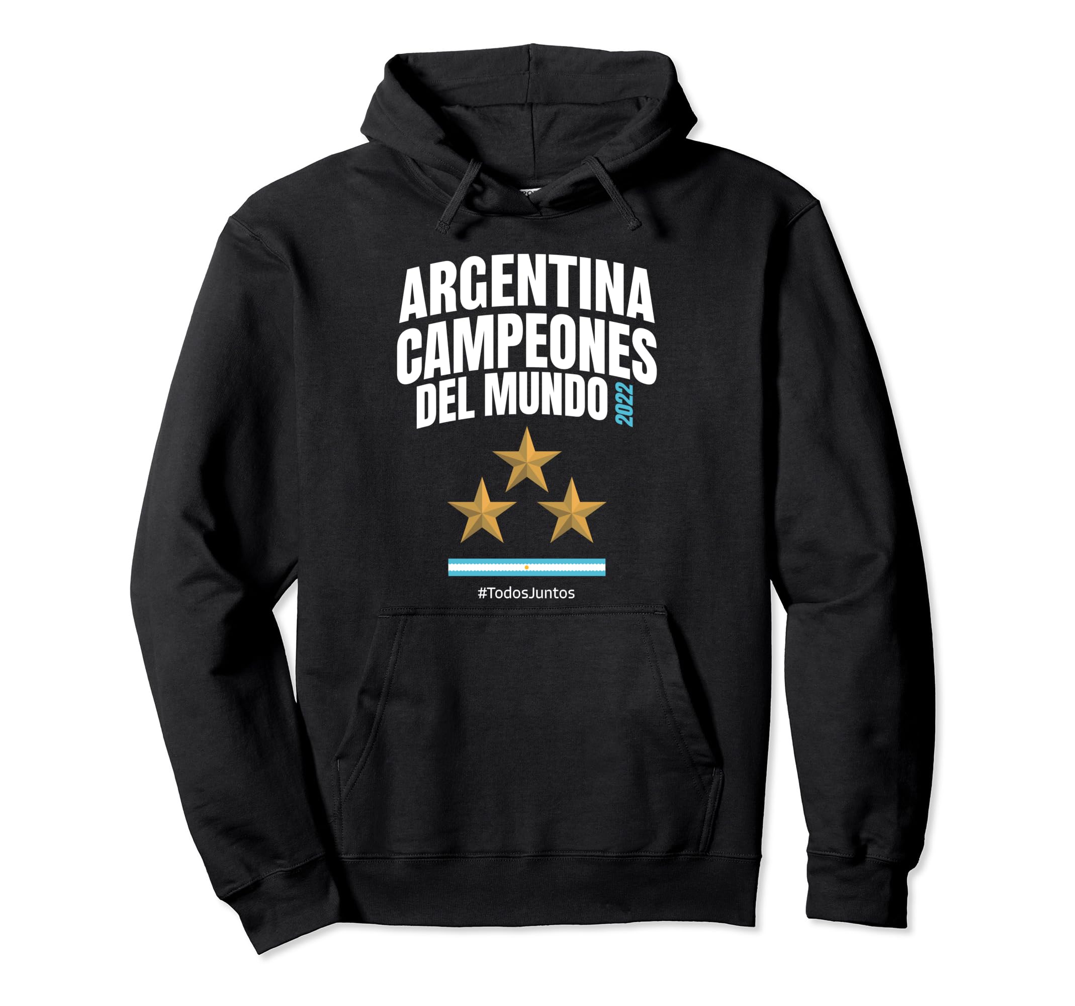 Argentina World Champion 2022 Soccer Fans Hoodie - Streetwear Style Unisex - T-Shirt, Sweatshirt, Hoodie