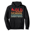 Old School Skaters Roller Skates Lover Hoodie - Custom Art Print Men Women - T-Shirt, Sweatshirt, Hoodie