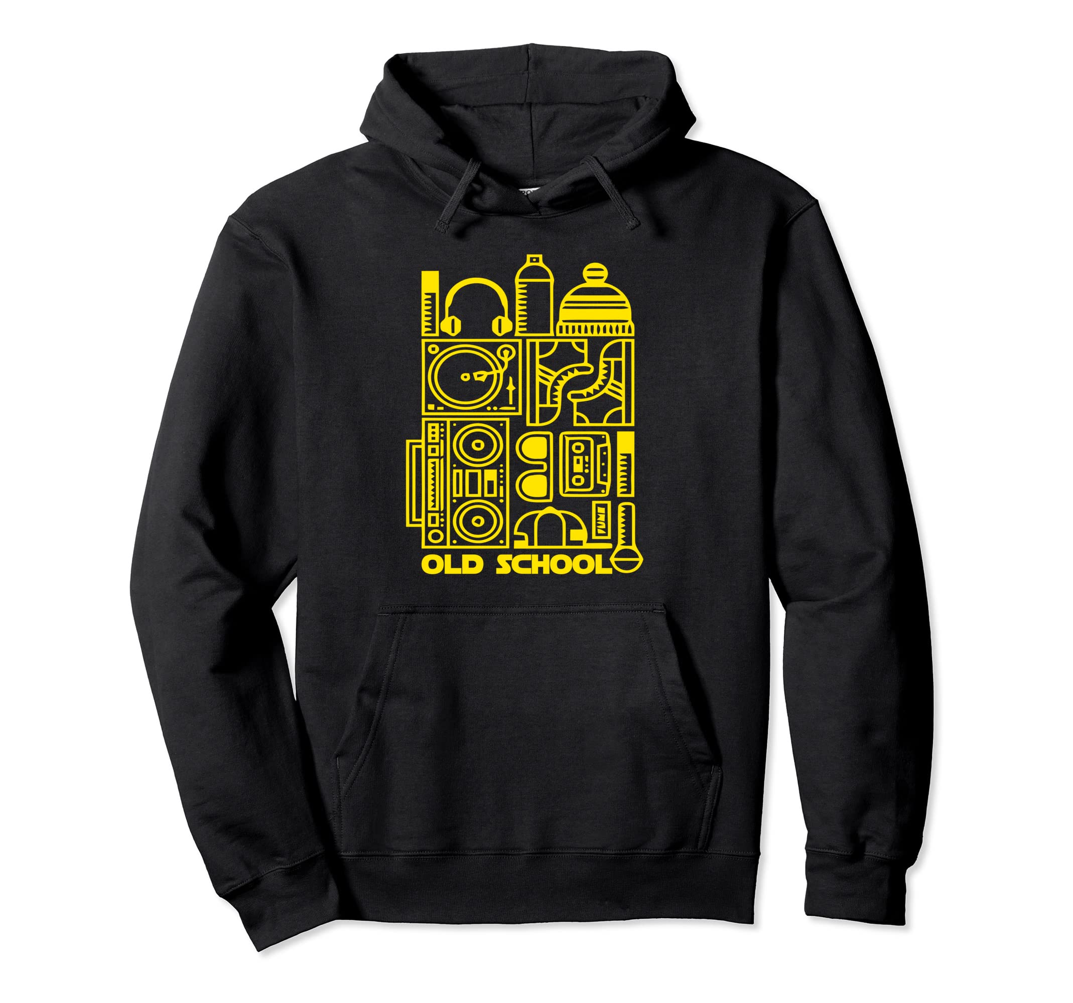Hip Hop Tribes Old School Rap Hoodie - Casual Everyday Wear for Adults - T-Shirt, Sweatshirt, Hoodie