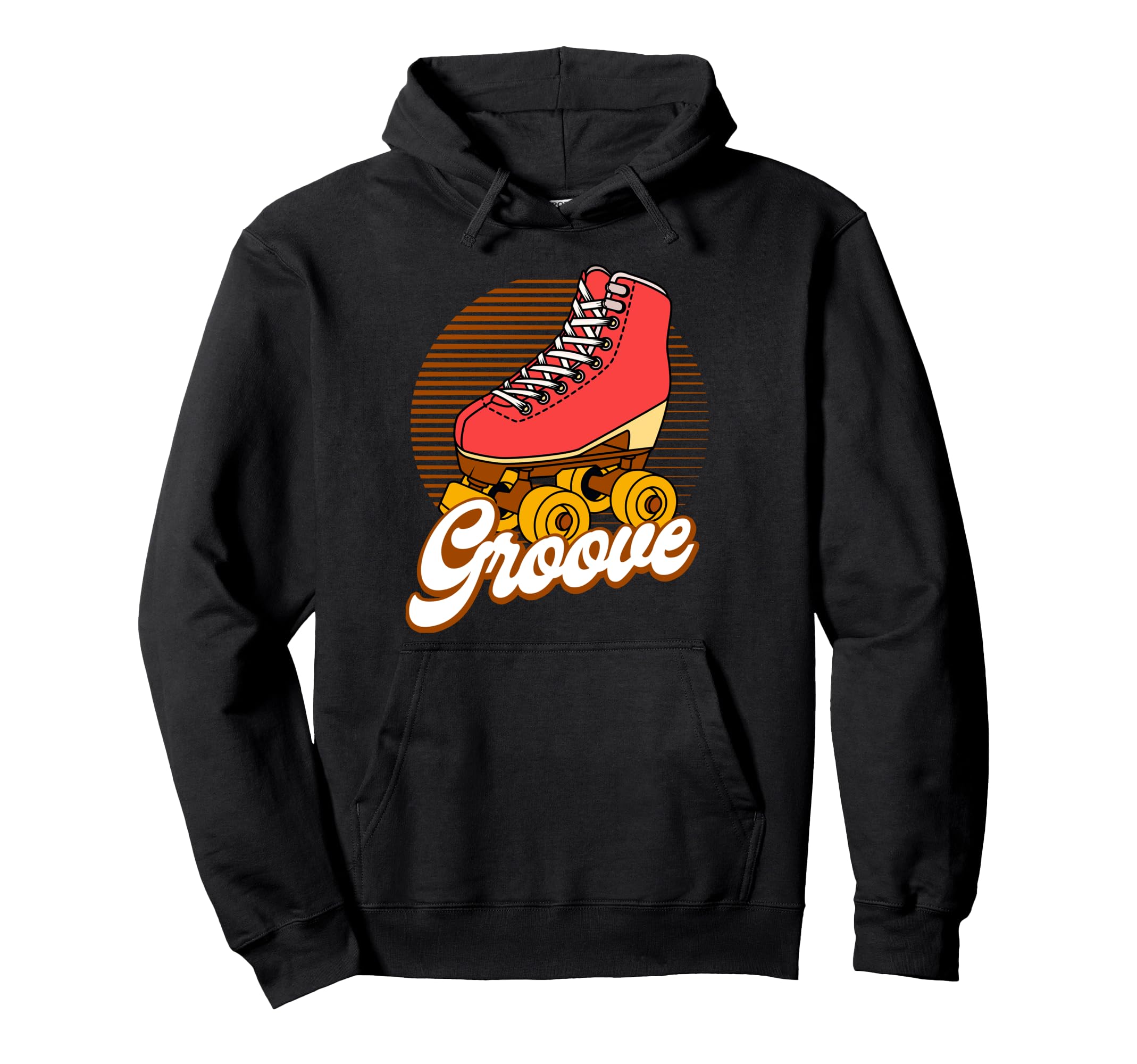 Roller Skating Skate 1970S Hoodie - Graphic Print for Adults - T-Shirt, Sweatshirt, Hoodie