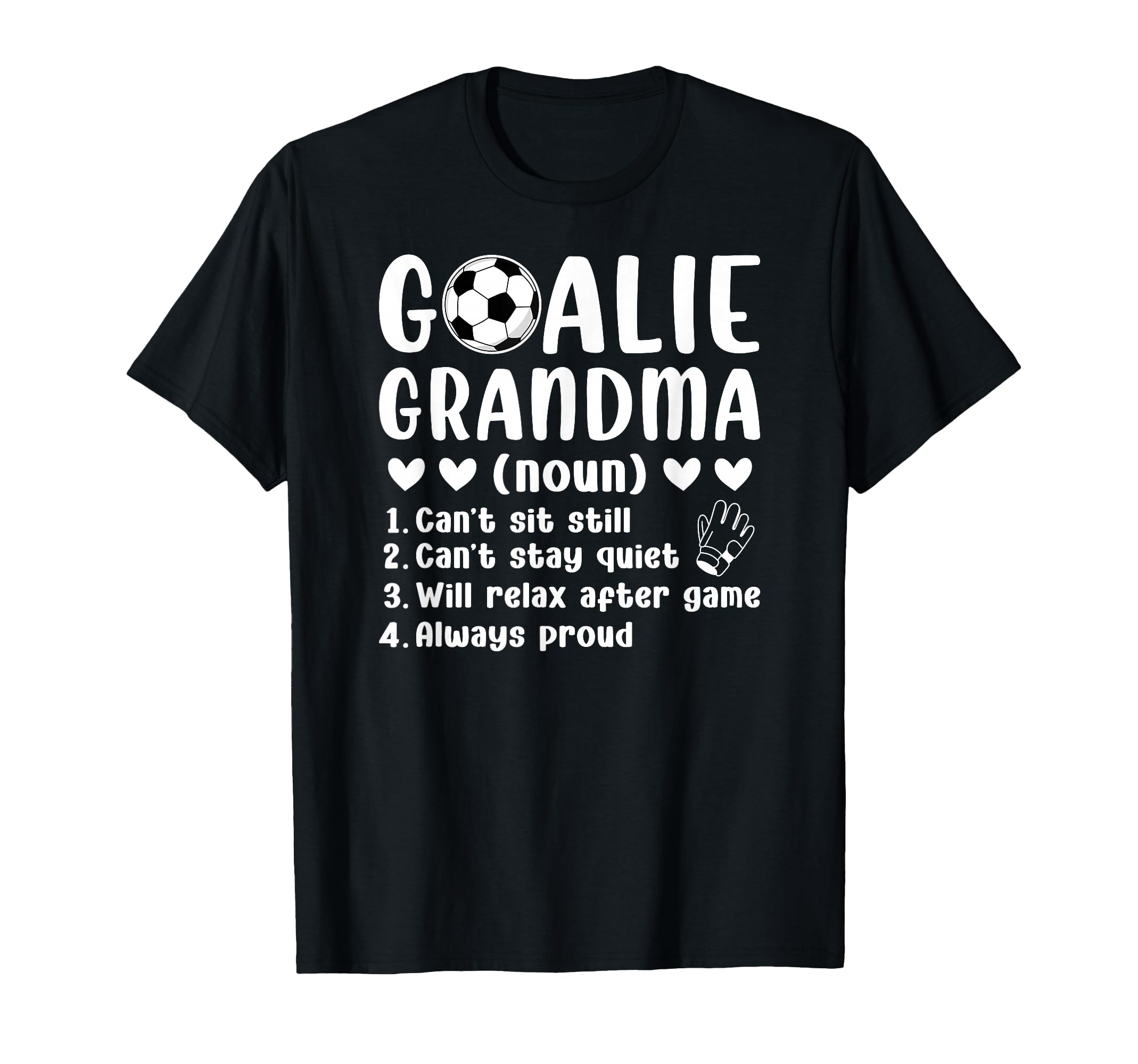 Soccer Goalie Grandma Definition Soccer T-Shirt - Graphic Print Men Women - T-Shirt, Sweatshirt, Hoodie