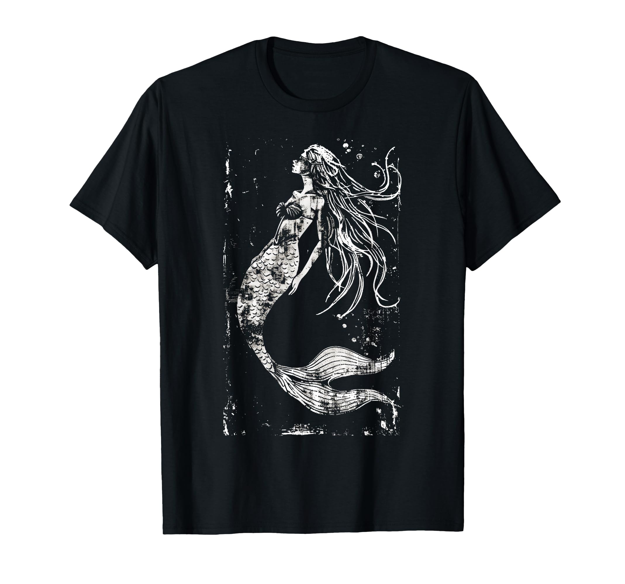 Mermaid Siren Grunge Alt Y2K Goth T-Shirt - Fun Novelty Design Men Women - T-Shirt, Sweatshirt, Hoodie