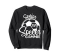 Senior Soccer Gammie 2024 Class Sweatshirt - Fun Novelty Design for Adults - T-Shirt, Sweatshirt, Hoodie