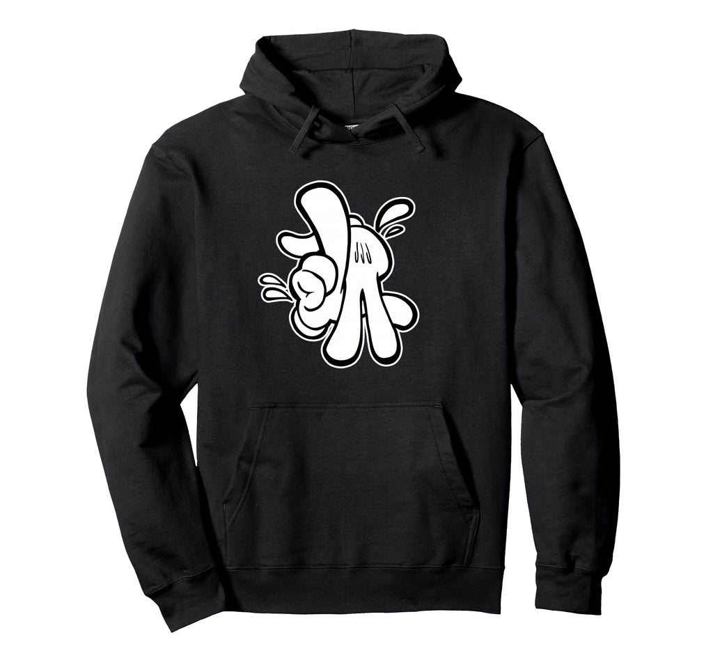 Los Angeles Hand Sign Chicano Lowrider Hoodie - Fun Novelty Design Unisex - T-Shirt, Sweatshirt, Hoodie