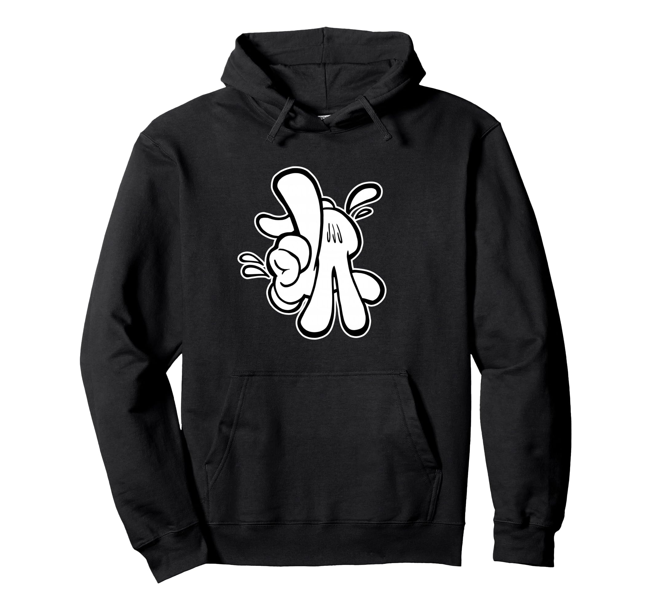 Los Angeles Hand Sign Chicano Lowrider Hoodie - Fun Novelty Design Unisex - T-Shirt, Sweatshirt, Hoodie