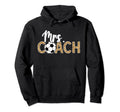 Mrs Coach Leopard Soccer Coachs Wife Hoodie - Graphic Print for Adults - T-Shirt, Sweatshirt, Hoodie