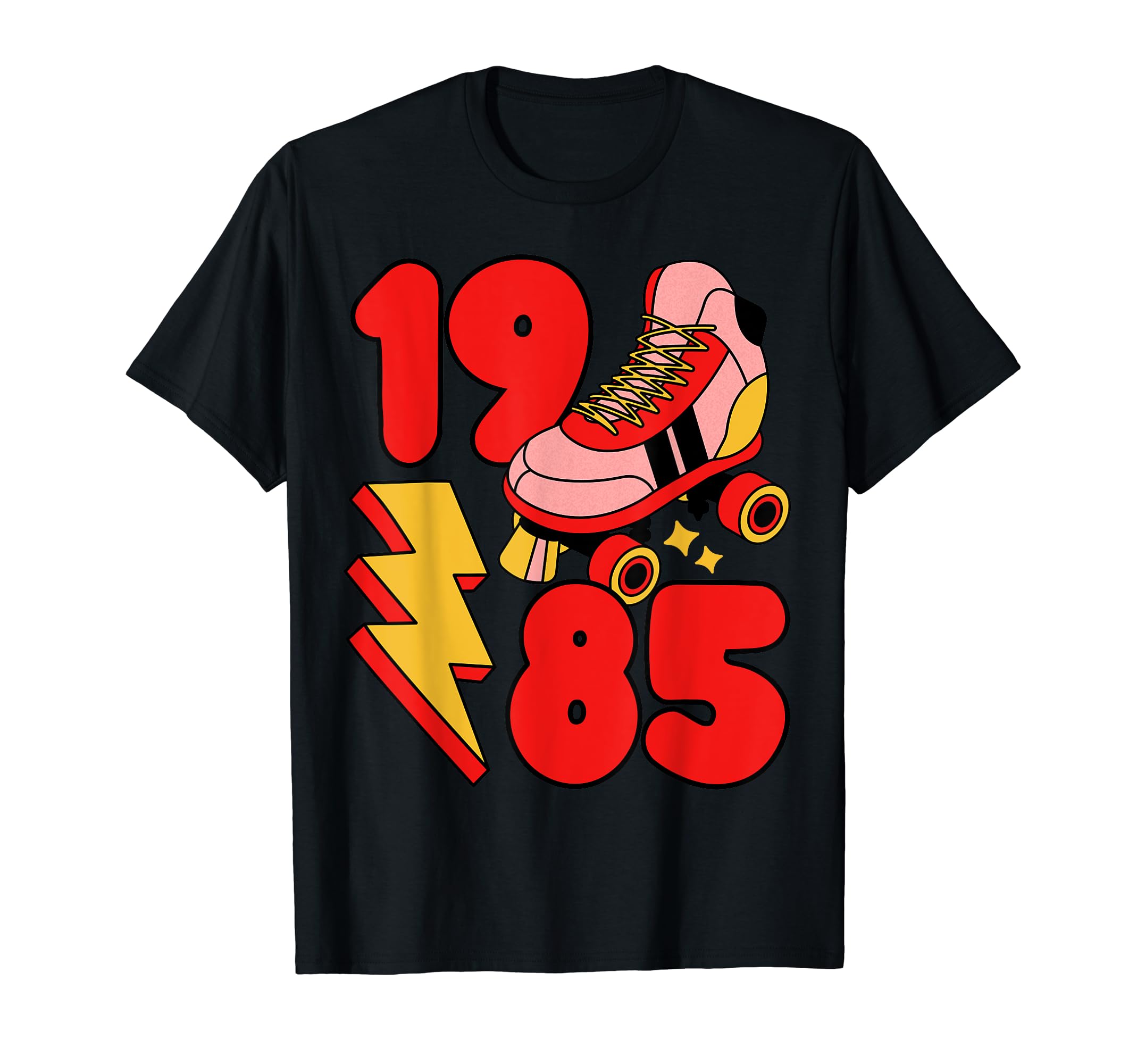 1985 Roller Skate 80S Nostalgia T-Shirt - Unique Graphic for Adults - T-Shirt, Sweatshirt, Hoodie