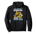 Ice Hockey Goalie Goaltender Keeper Hoodie - Custom Art Print Unisex - T-Shirt, Sweatshirt, Hoodie