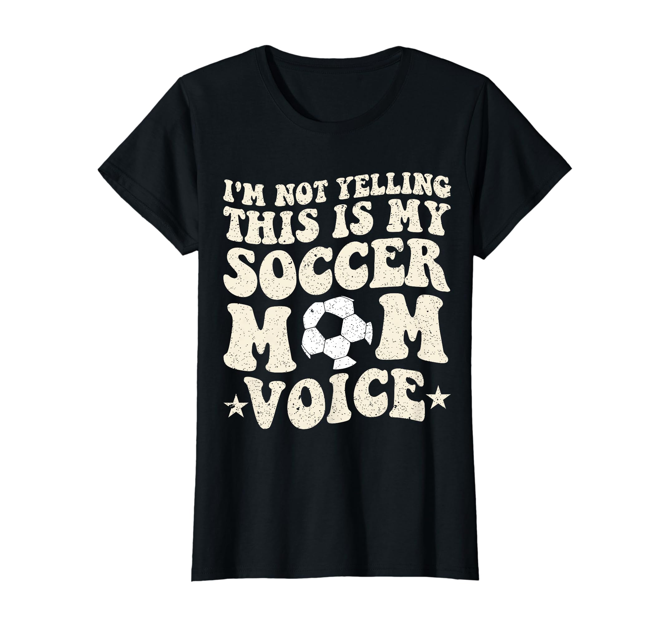 This Is My Soccer Mom Voice Mothers Day T-Shirt - Minimalist Print Unisex - T-Shirt, Sweatshirt, Hoodie