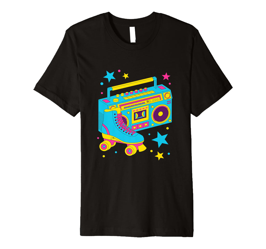 Roller Skate Shoes And Radio Roller T-Shirt - Aesthetic Graphic for Adults - T-Shirt, Sweatshirt, Hoodie