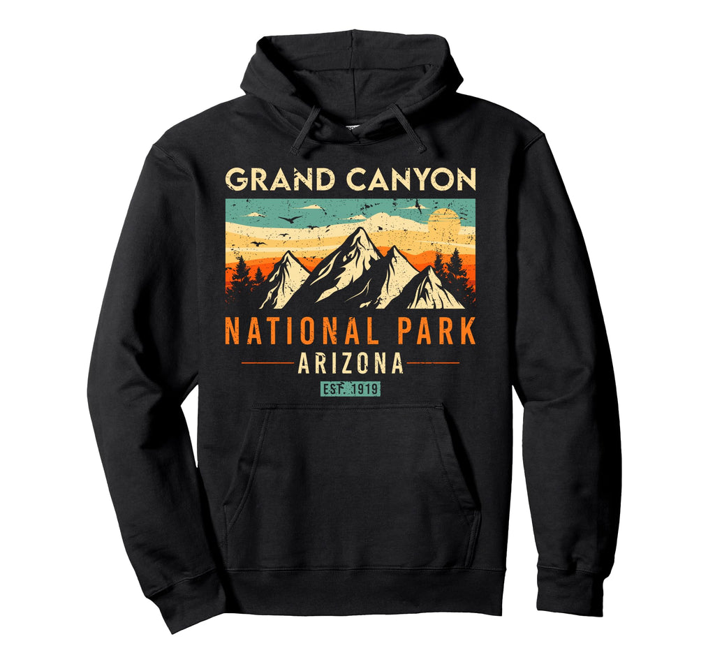 Grand Canyon Est 1919 Arizona Hoodie - Casual Everyday Wear Unisex - T-Shirt, Sweatshirt, Hoodie