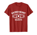 Sacred Heart Wildcats High School Sweatshirt - Streetwear Style Men Women - T-Shirt, Sweatshirt, Hoodie