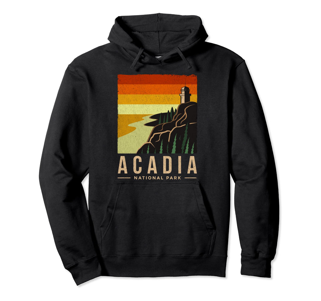 Acadia National Park Hiking Hoodie - Casual Everyday Wear Unisex - T-Shirt, Sweatshirt, Hoodie