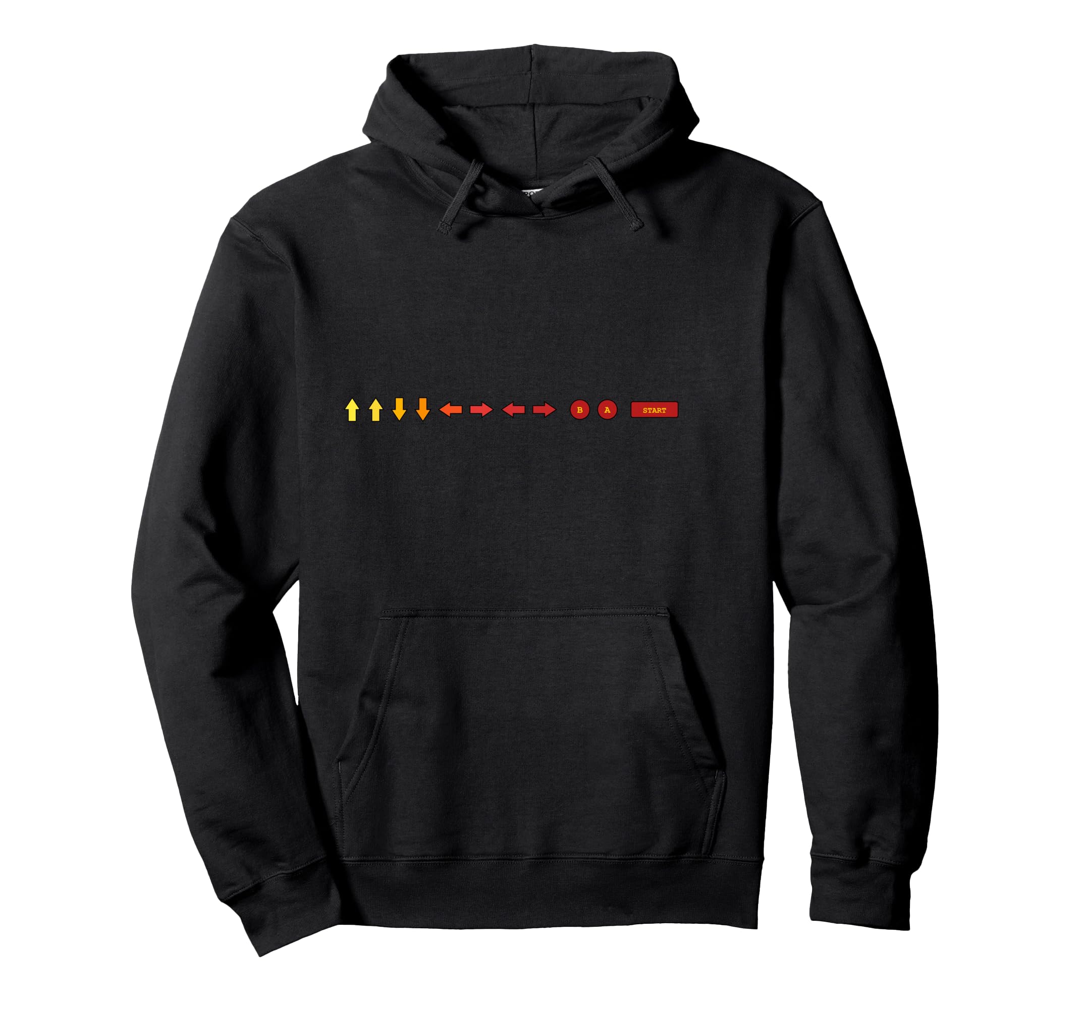 8 Bit Pixel Gaming Gamer Cheat Code Hoodie - Casual Everyday Wear Men Women - T-Shirt, Sweatshirt, Hoodie