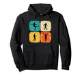 Soccer Player Multi Panel Colorful Hoodie - Aesthetic Graphic Men Women - T-Shirt, Sweatshirt, Hoodie