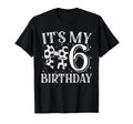 Its My Six 6Th Birthday Soccer Bday T-Shirt - Graphic Print Men Women - T-Shirt, Sweatshirt, Hoodie