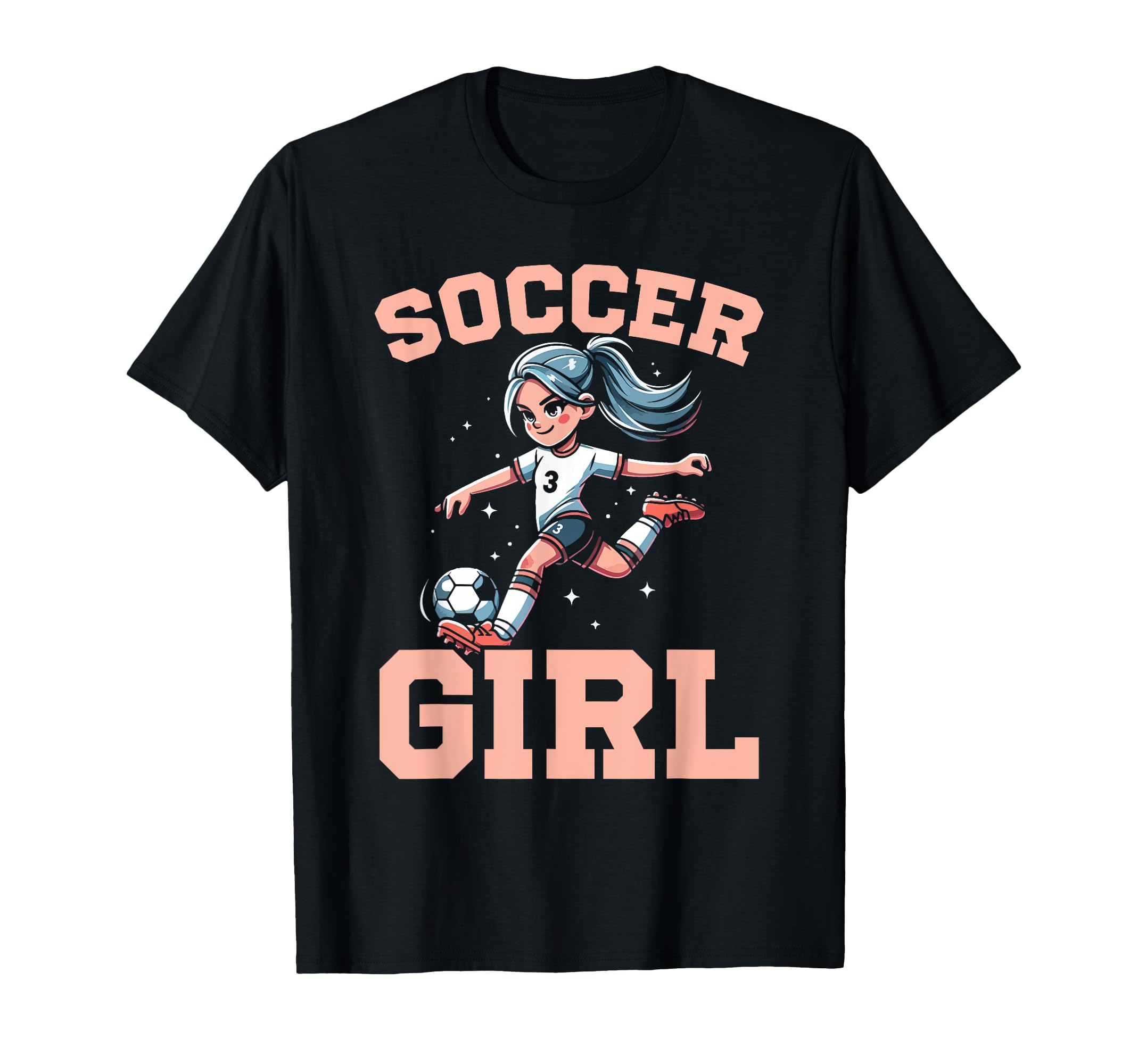 Soccer Kicking Ball Goalie Soccer T-Shirt - Casual Everyday Wear Men Women - T-Shirt, Sweatshirt, Hoodie