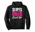 Slides Over Social Life Soccer Hoodie - Aesthetic Graphic Men Women - T-Shirt, Sweatshirt, Hoodie