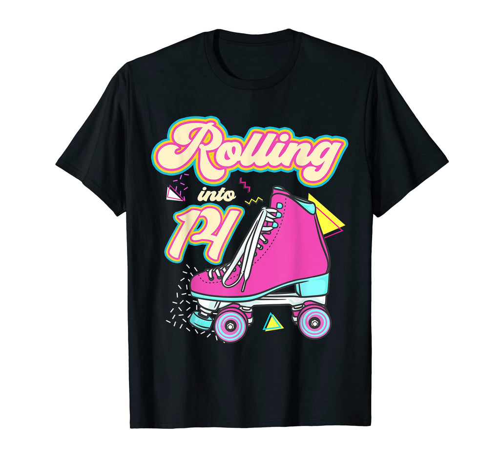 Rolling Into 14 Year Old Roller T-Shirt - Casual Everyday Wear for Adults - T-Shirt, Sweatshirt, Hoodie