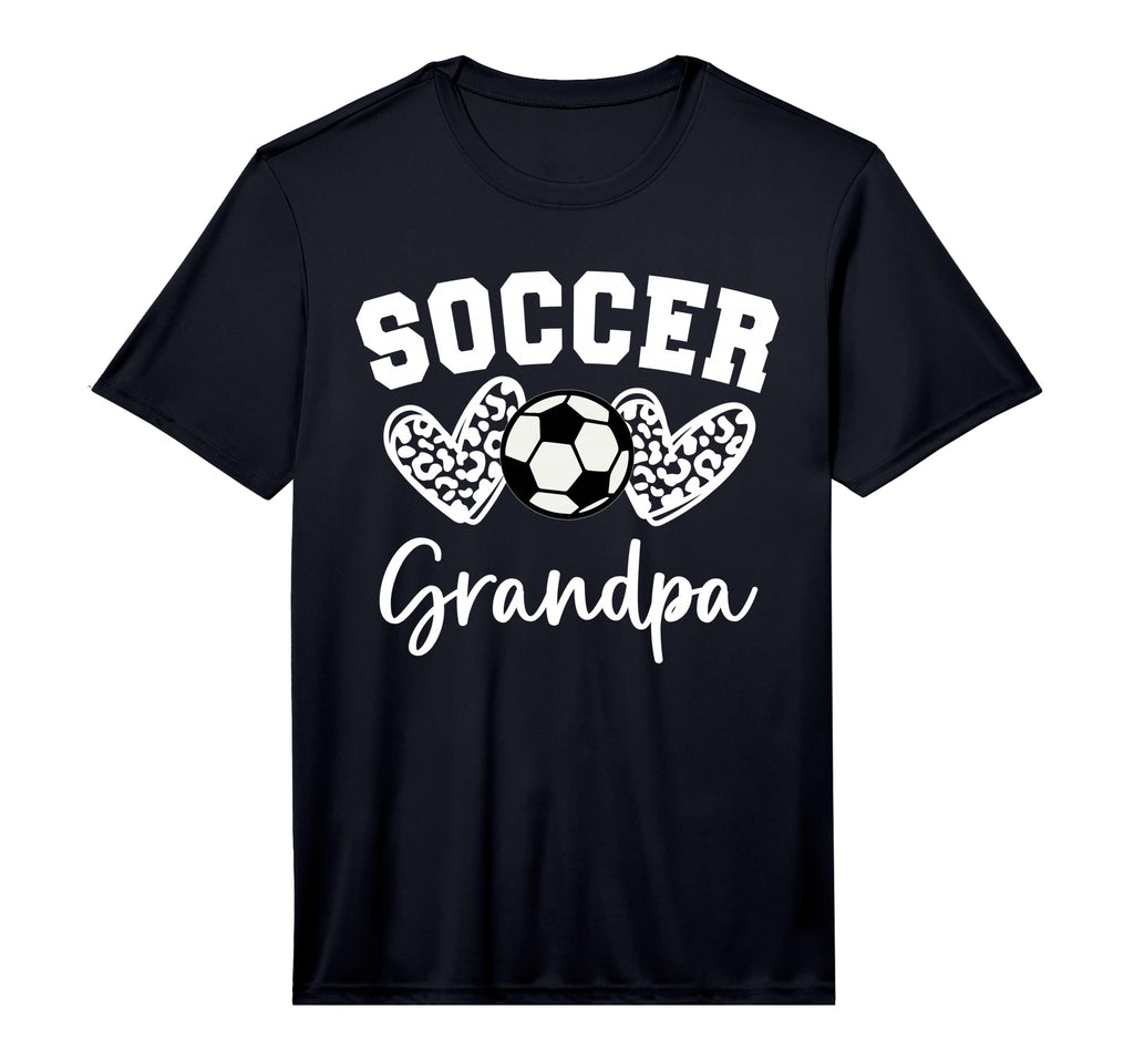 Soccer Grandpa Matching Family Soccer T-Shirt - Minimalist Print Unisex - T-Shirt, Sweatshirt, Hoodie