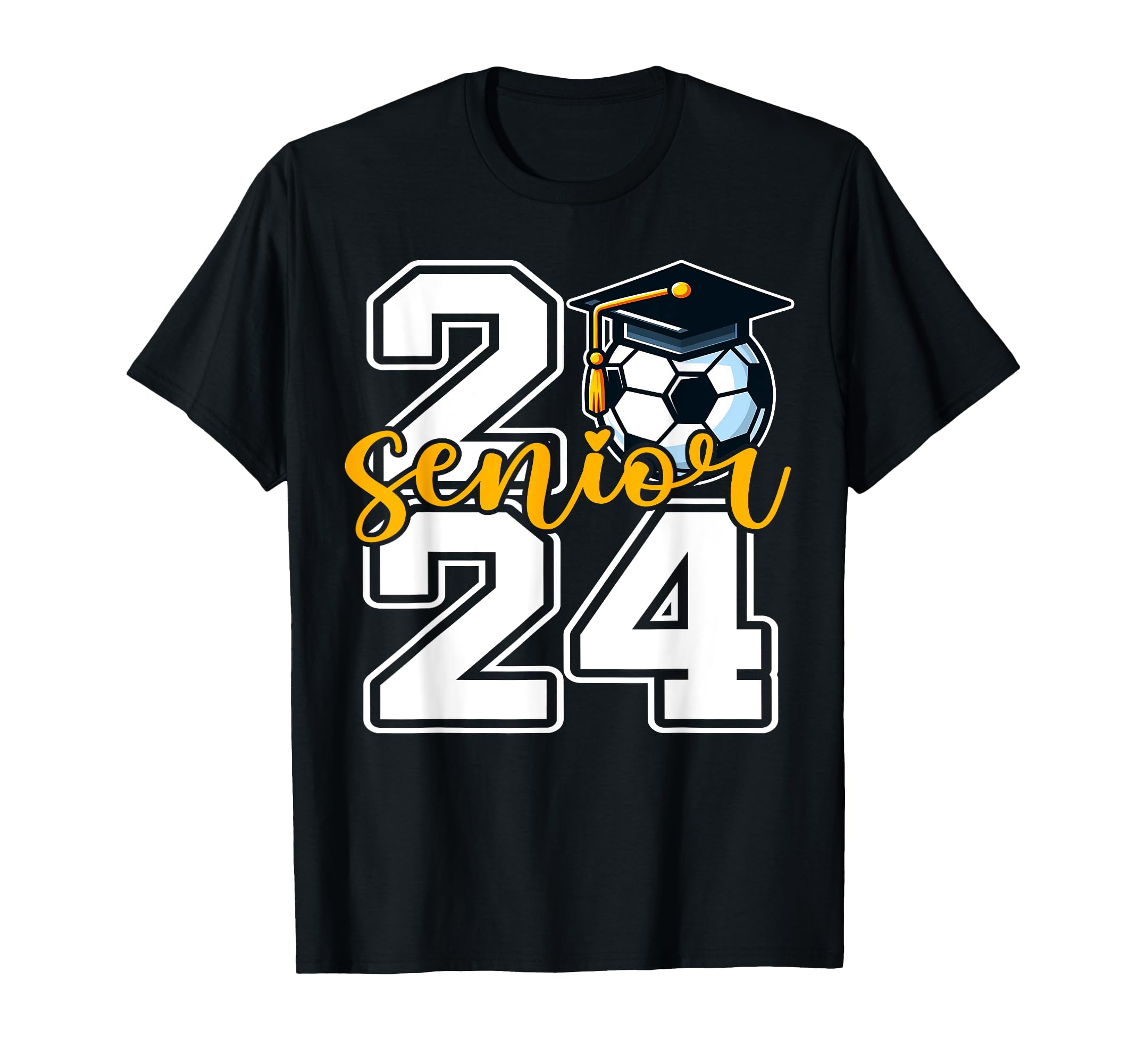 Senior 2024 Soccer Senior Class 2024 T-Shirt - Novelty Apparel Unisex - T-Shirt, Sweatshirt, Hoodie
