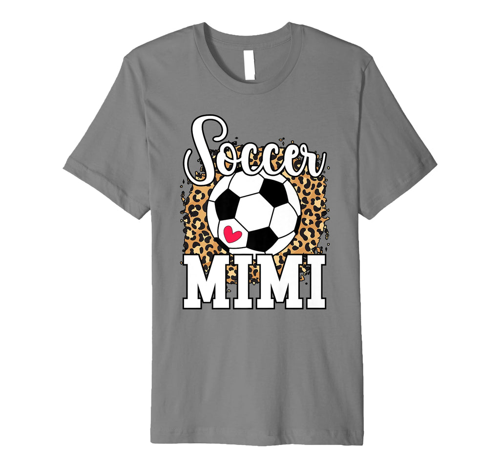 Soccer Mimi Heart Grandma Mimi T-Shirt - Minimalist Print for Adults - T-Shirt, Sweatshirt, Hoodie