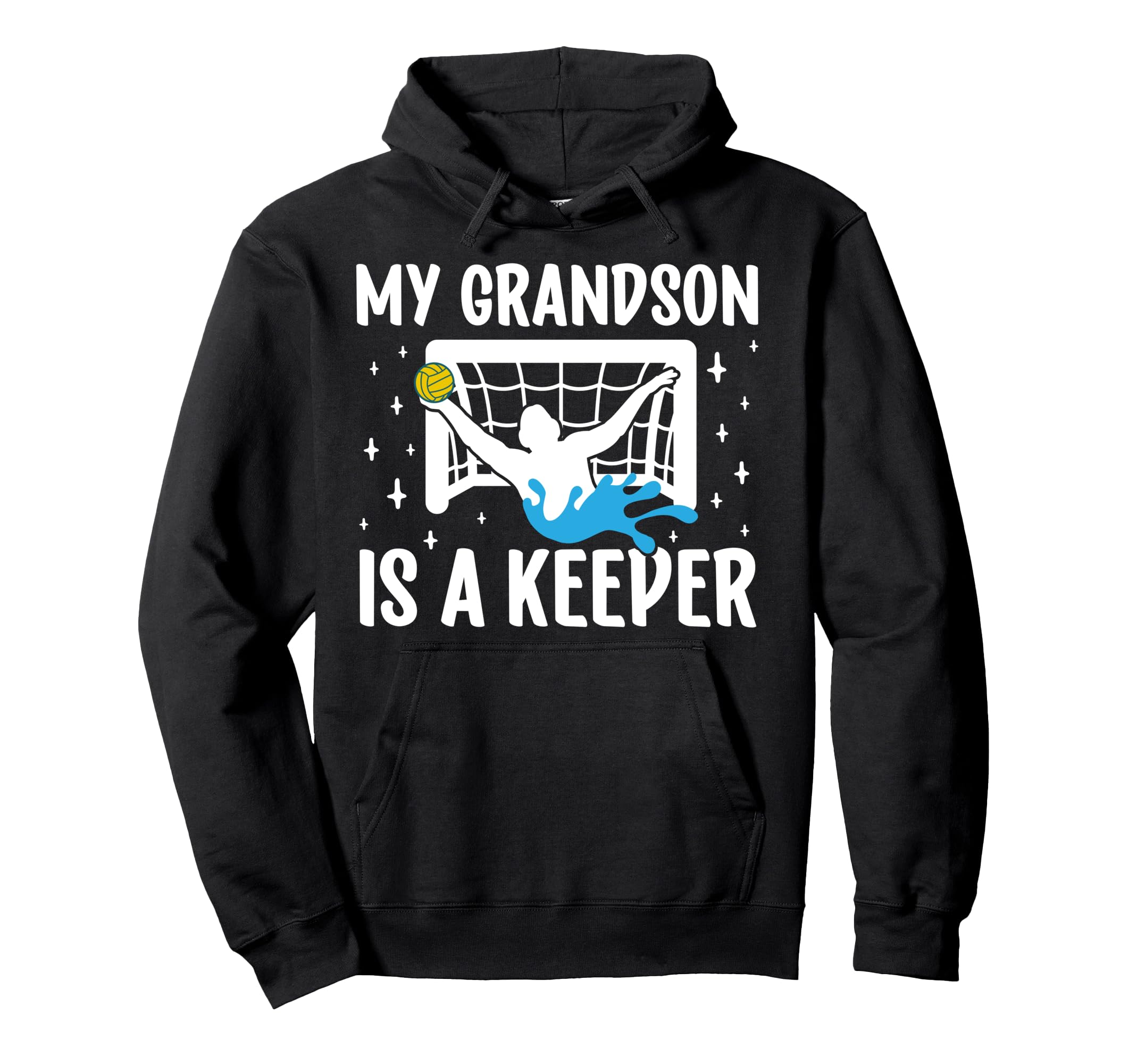 Proud Water Polo Keeper Grandma Water Hoodie - Novelty Apparel Men Women - T-Shirt, Sweatshirt, Hoodie