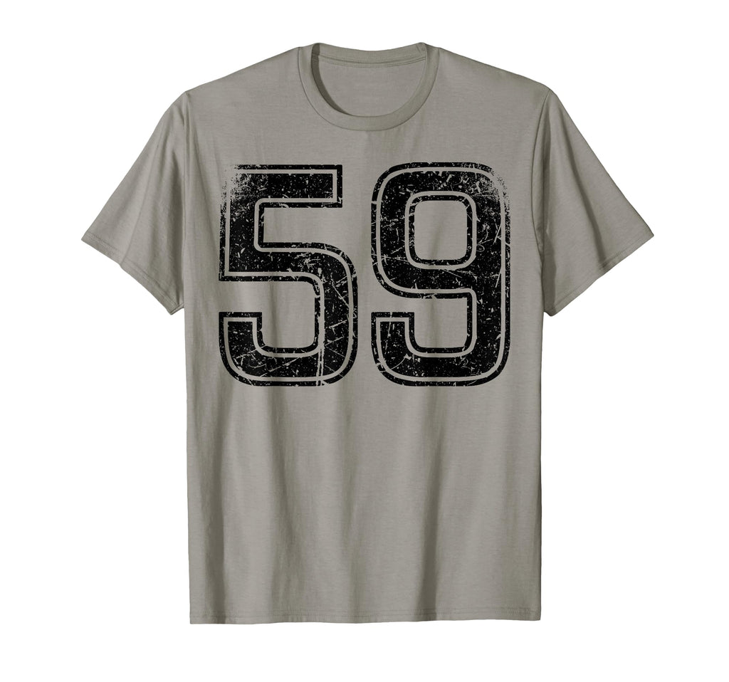 Sport Team Number 59 T-Shirt - Casual Everyday Wear for Adults - T-Shirt, Sweatshirt, Hoodie