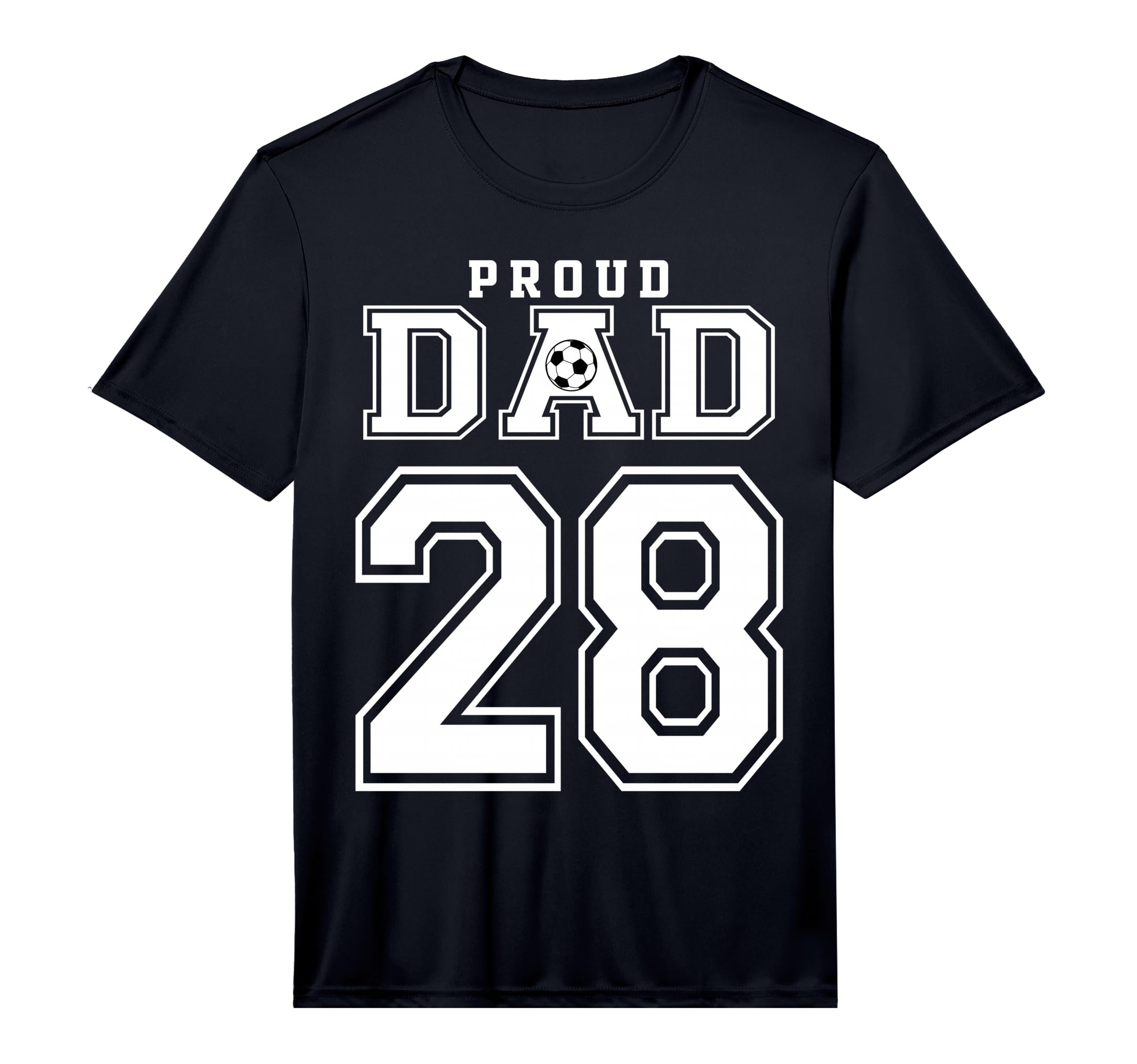 Number 28 Custom Proud Soccer Futbol T-Shirt - Aesthetic Graphic Unisex - T-Shirt, Sweatshirt, Hoodie