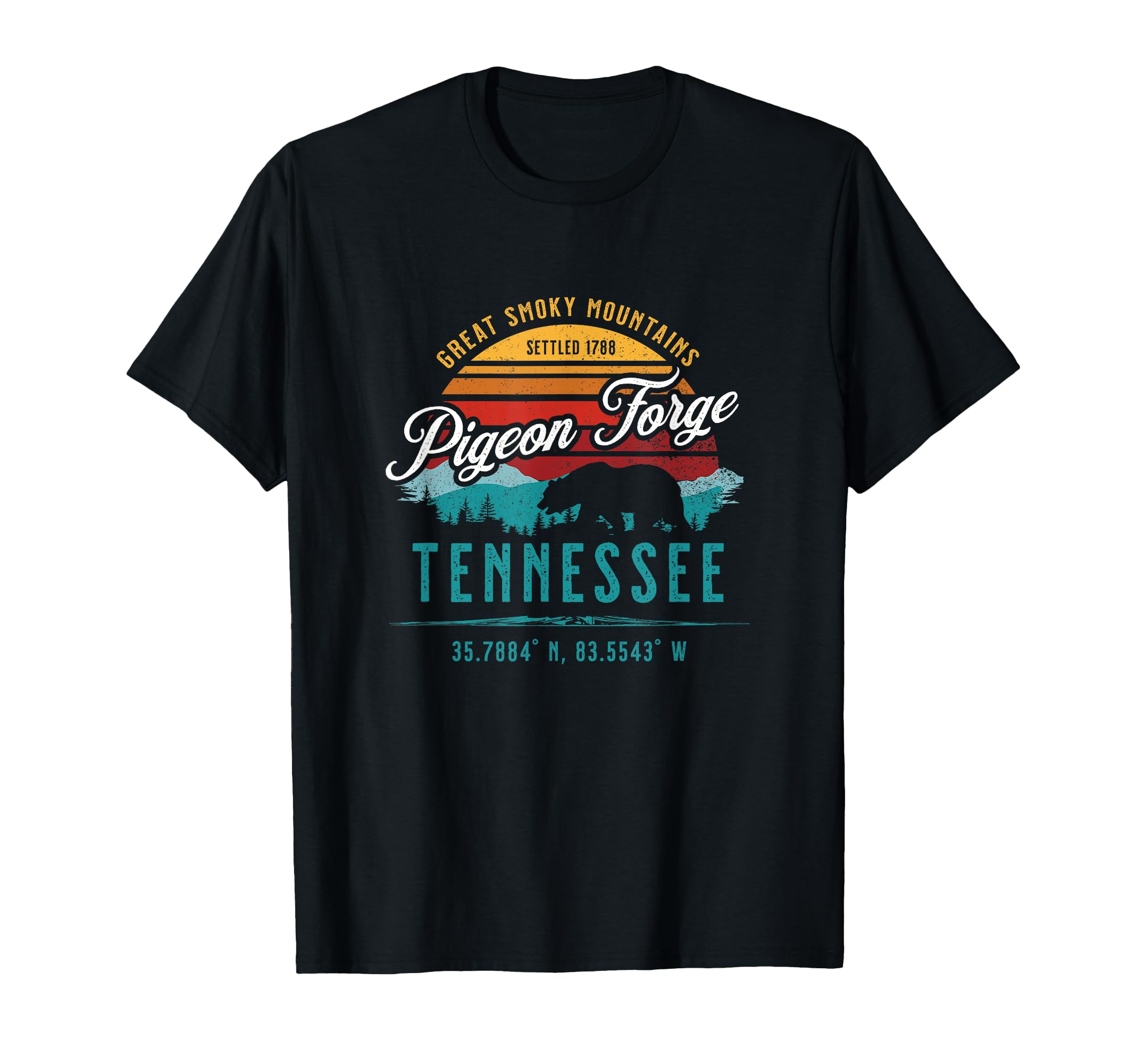Pigeon Forge Tennessee Great Smoky T-Shirt - Aesthetic Graphic Unisex - T-Shirt, Sweatshirt, Hoodie