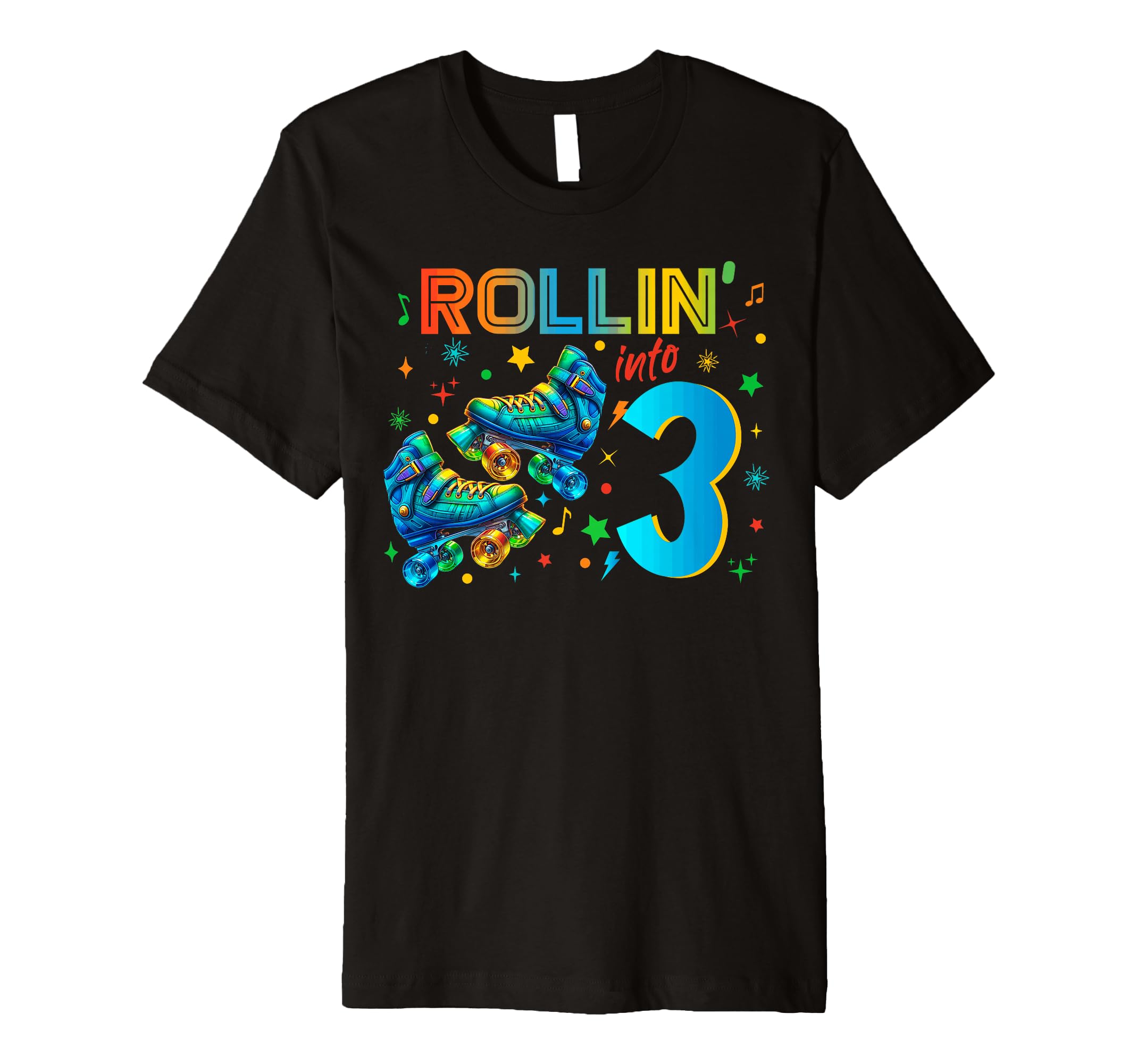Roller Skates Birthday Costume T-Shirt - Minimalist Print for Adults - T-Shirt, Sweatshirt, Hoodie