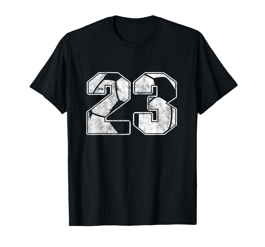 Soccer Player 23Th Birthday Football T-Shirt - Graphic Print Men Women - T-Shirt, Sweatshirt, Hoodie
