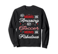 Soccer Mom Designs Hoodie - Streetwear Style Unisex - T-Shirt, Sweatshirt, Hoodie