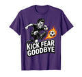 Kick Fear Goodbye Soccer T-Shirt - Custom Art Print for Adults - T-Shirt, Sweatshirt, Hoodie