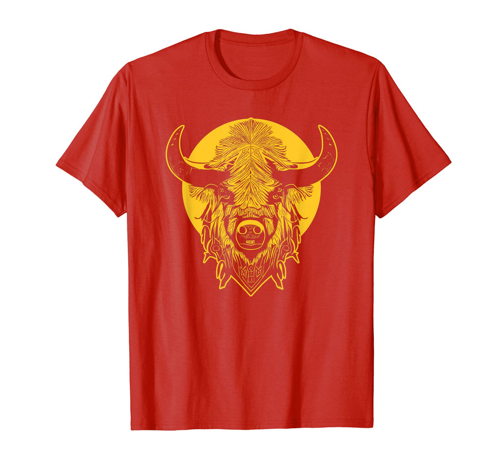 Bison American Buffalo National T-Shirt - Casual Everyday Wear Men Women - T-Shirt, Sweatshirt, Hoodie