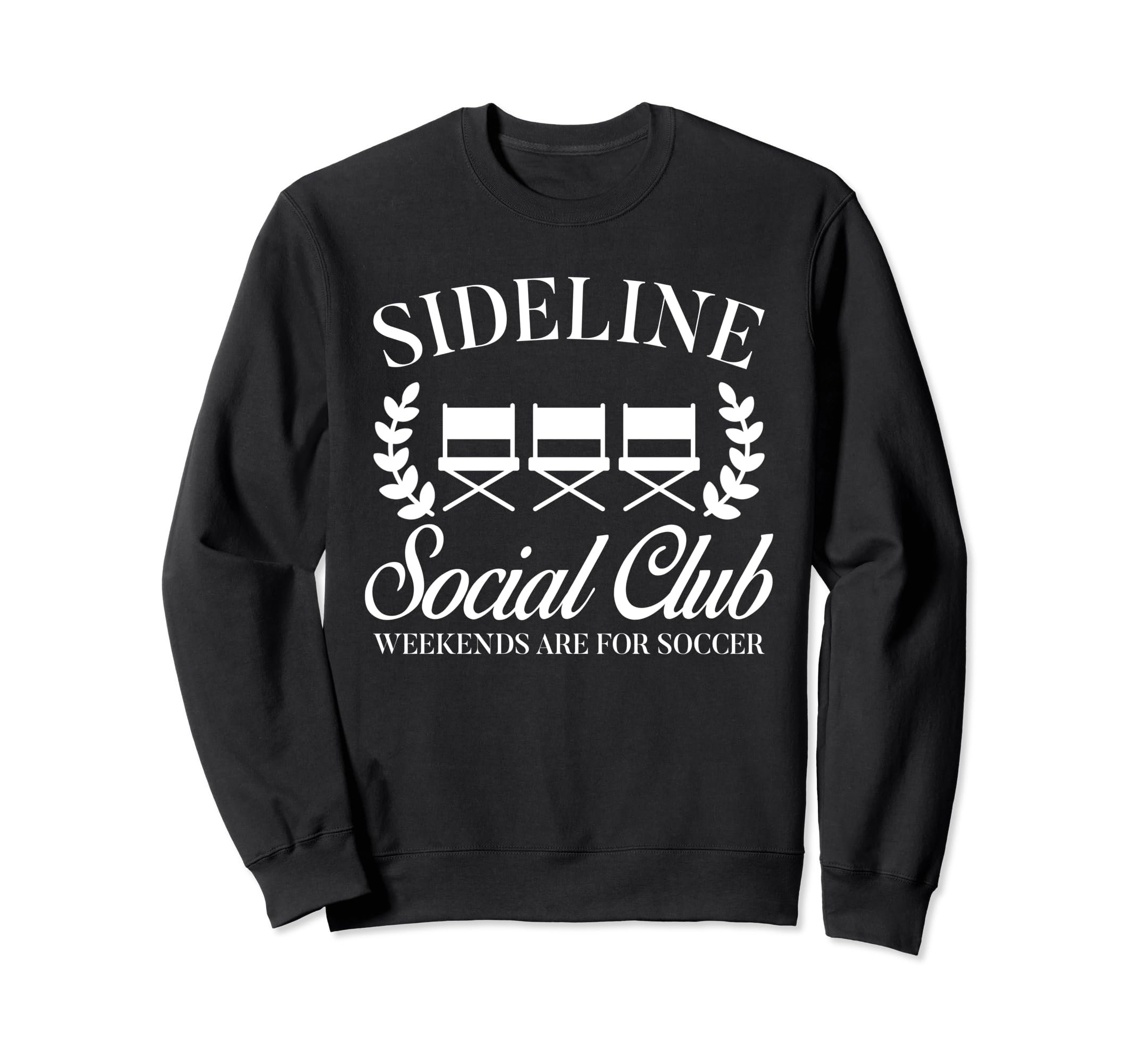 Soccer Mom Dad Sideline Social Club Sweatshirt - Aesthetic Graphic Unisex - T-Shirt, Sweatshirt, Hoodie