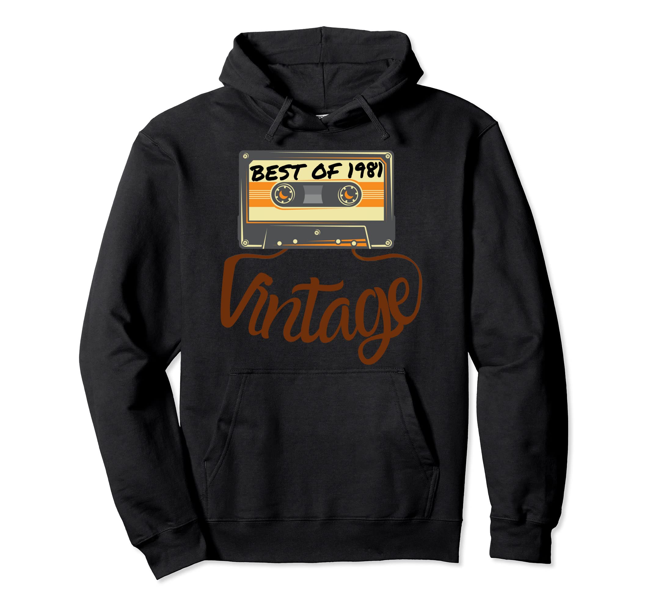 Best 1981 40Th Birthday Gifts Cassette Hoodie - Custom Art Print Unisex - T-Shirt, Sweatshirt, Hoodie