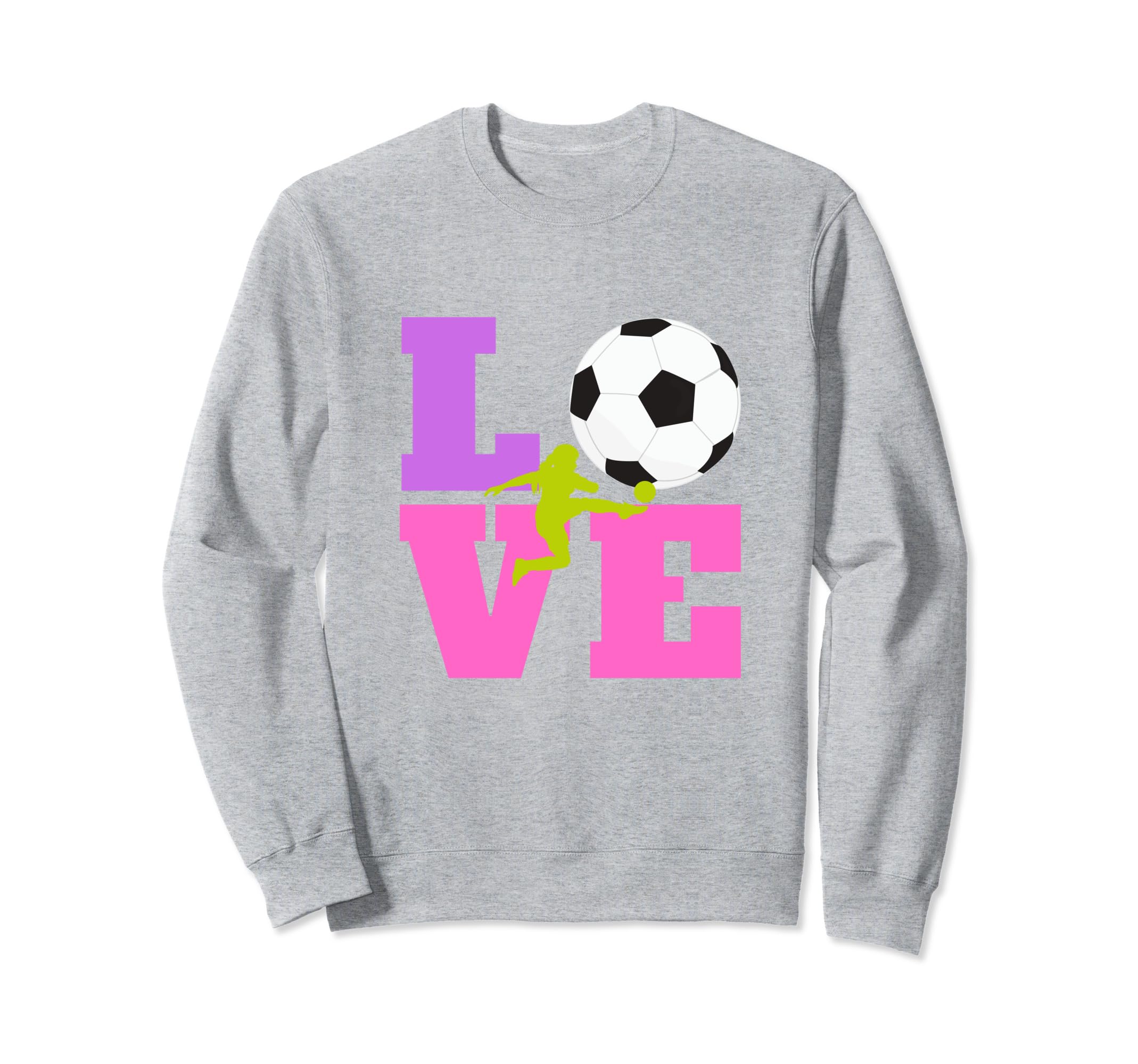Soccer Soccer Player Love Soccer Sweatshirt - Fun Novelty Design for Adults - T-Shirt, Sweatshirt, Hoodie