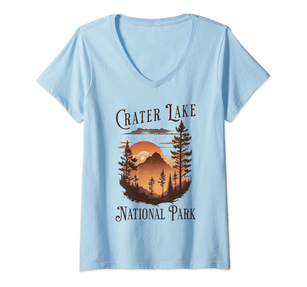 Crater Lake National Park Oregon Usa Hoodie - Novelty Apparel Unisex - T-Shirt, Sweatshirt, Hoodie
