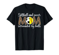Soccer And Softball Mom Funny T-Shirt - Minimalist Print Men Women - T-Shirt, Sweatshirt, Hoodie