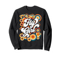 Fly 60S 70S Old School Disco Sweatshirt - Fun Novelty Design for Adults - T-Shirt, Sweatshirt, Hoodie