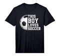 Soccer This Loves Soccer Player T-Shirt - Minimalist Print Unisex - T-Shirt, Sweatshirt, Hoodie