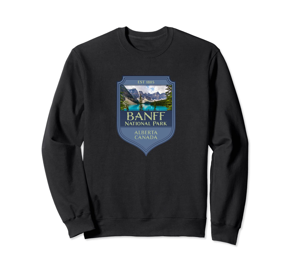 Banff National Park Picture Souvenir Sweatshirt - Unique Graphic Men Women - T-Shirt, Sweatshirt, Hoodie