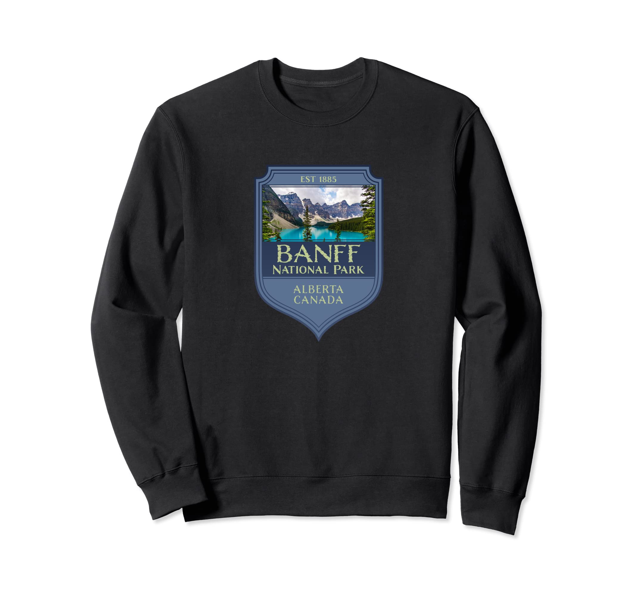 Banff National Park Picture Souvenir Sweatshirt - Unique Graphic Men Women - T-Shirt, Sweatshirt, Hoodie