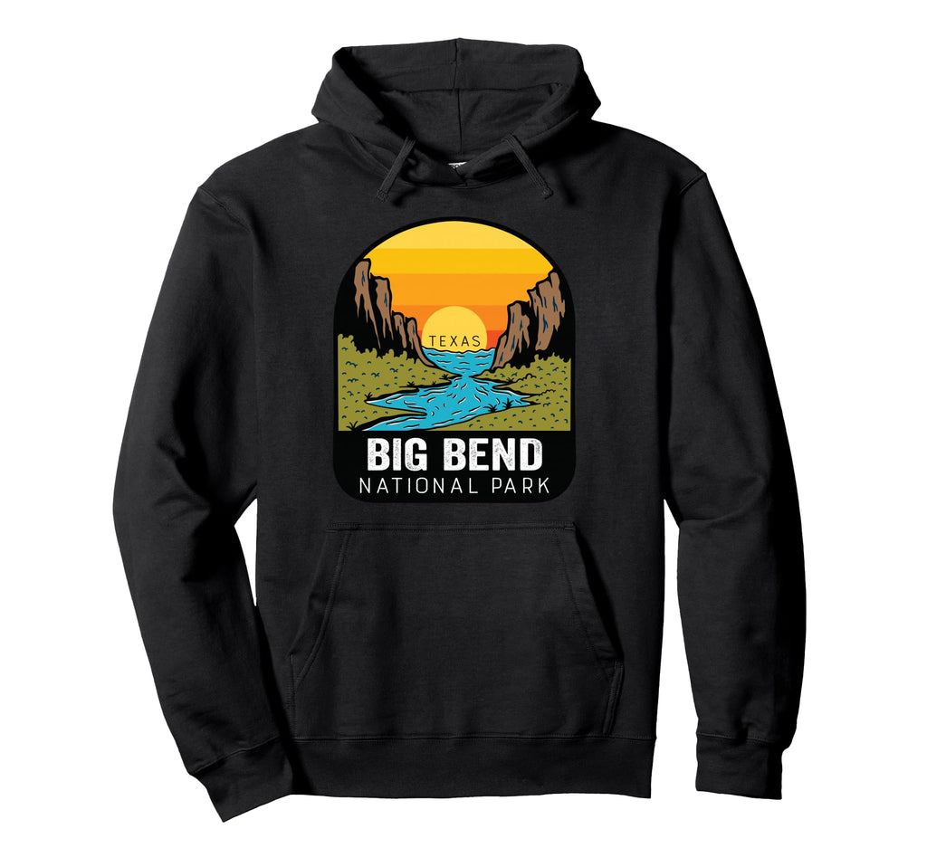 Big Bend National Park Texas National Park Hoodie - Graphic Print Men Women - T-Shirt, Sweatshirt, Hoodie