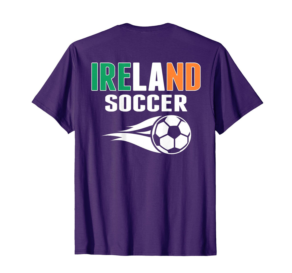 Proud Ireland Soccer Fans Jersey Support T-Shirt - Custom Art Print Unisex - T-Shirt, Sweatshirt, Hoodie