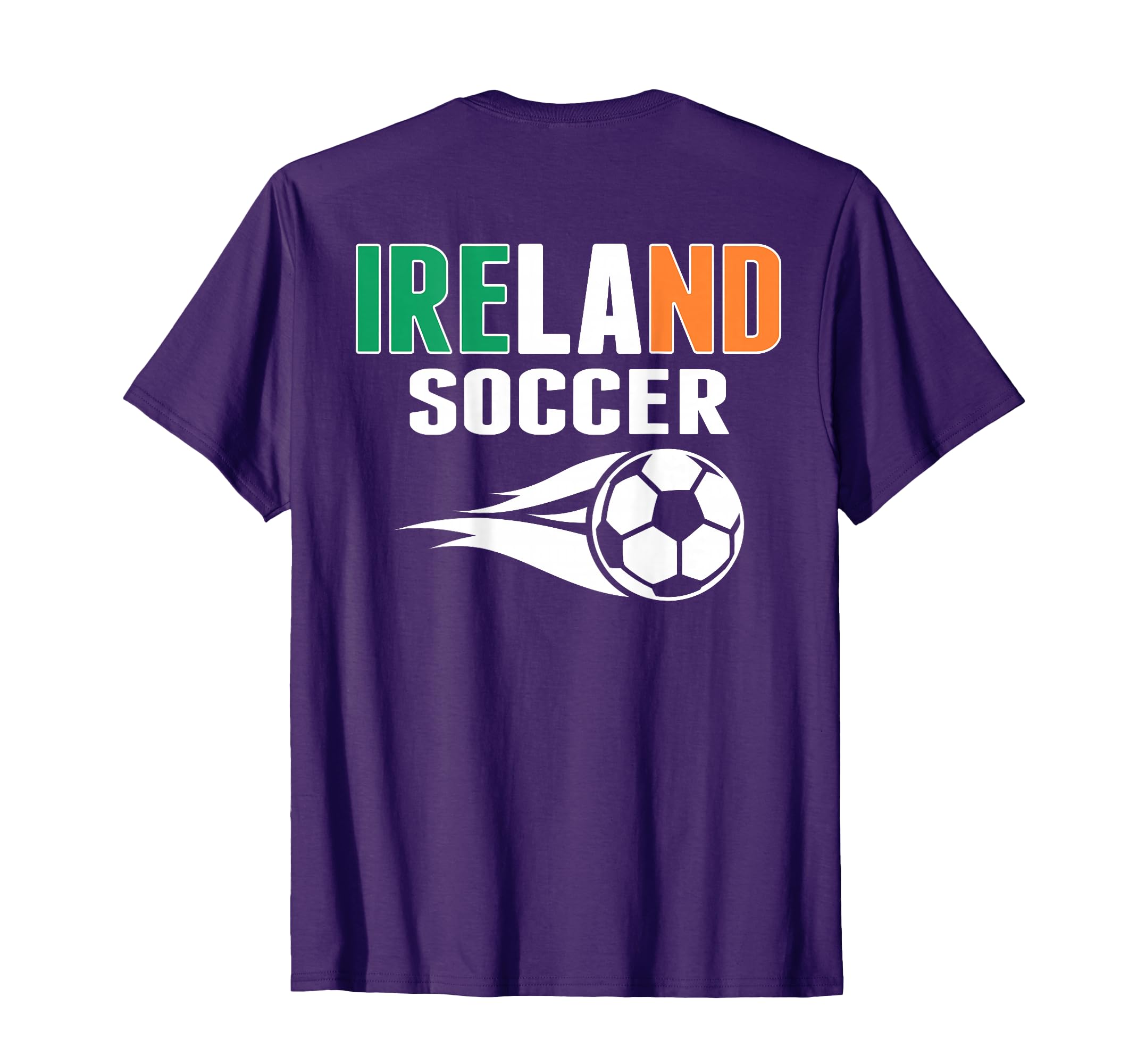 Proud Ireland Soccer Fans Jersey Support T-Shirt - Custom Art Print Unisex - T-Shirt, Sweatshirt, Hoodie