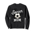 Soccer Mom Heart Ball Sideline Sweatshirt - Minimalist Print Men Women - T-Shirt, Sweatshirt, Hoodie
