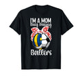 Im Mom Busy Raising Ballers Volleyball T-Shirt - Trendy Graphic for Adults - T-Shirt, Sweatshirt, Hoodie