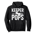 Soccer Keeper Pops Soccer Goalie Pops Hoodie - Novelty Apparel Men Women - T-Shirt, Sweatshirt, Hoodie